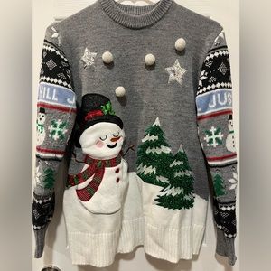 Christmas sweater, ugly sweater theme, Size Small, in great condition